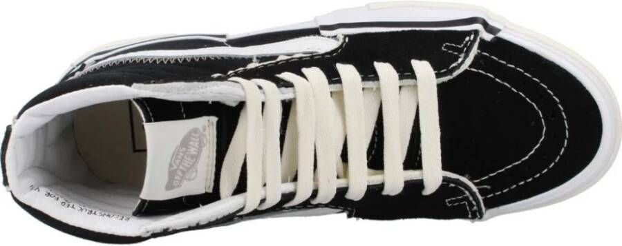Vans Hoge Top Reconstruct Sneakers Black Dames