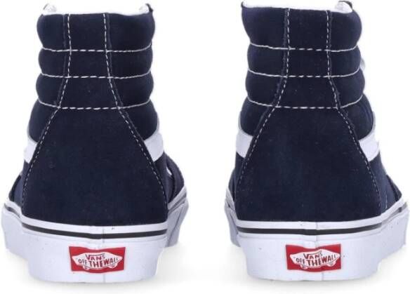 Vans Hoge Top Sneakers Parisian Night Wit Blue Heren