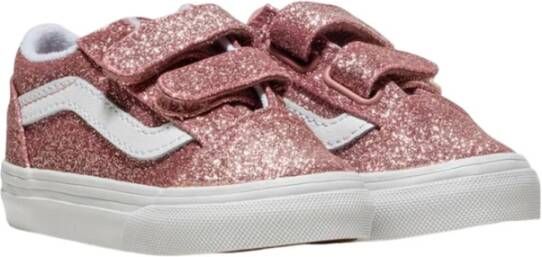 Vans Kinderen Old Skool V Sneakers Pink Dames