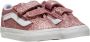 Vans Old Skool V Glitter Rose Gold Sneakers Meisjes Roze - Thumbnail 3