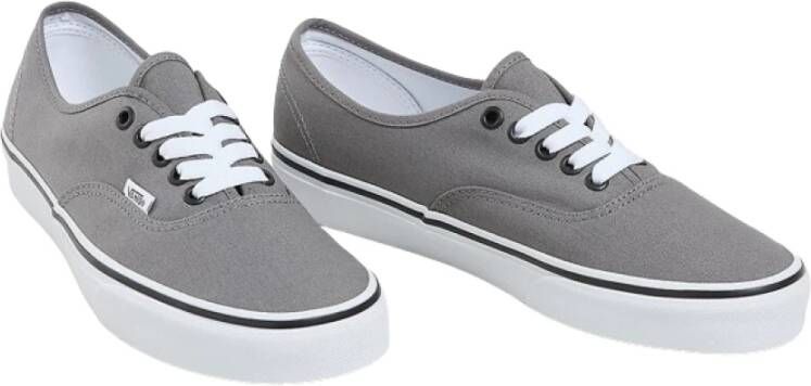 Vans Klassieke Authentic Sneakers Pewter & Black Gray Heren
