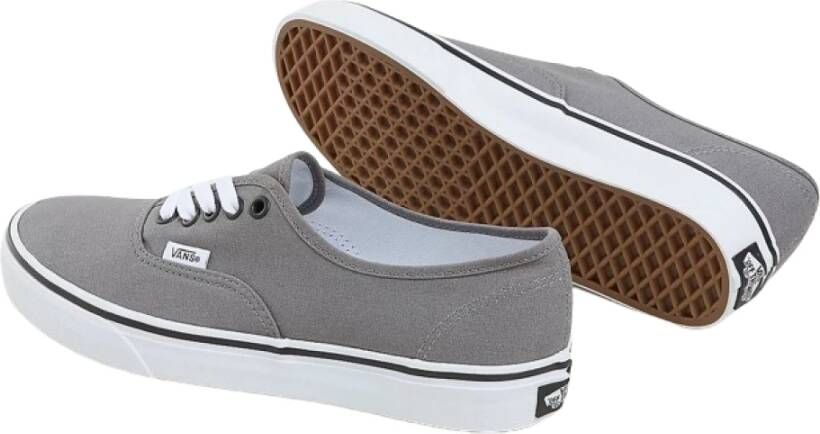 Vans Klassieke Authentic Sneakers Pewter & Black Gray Heren