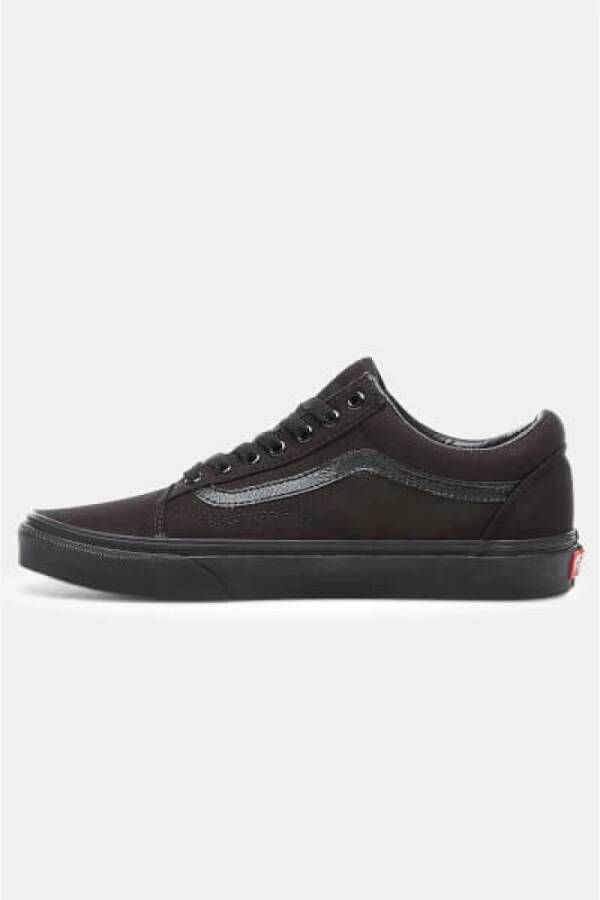 Vans Klassieke canvas lage sneakers Black Dames