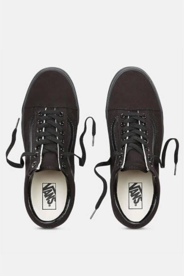 Vans Klassieke canvas lage sneakers Black Dames