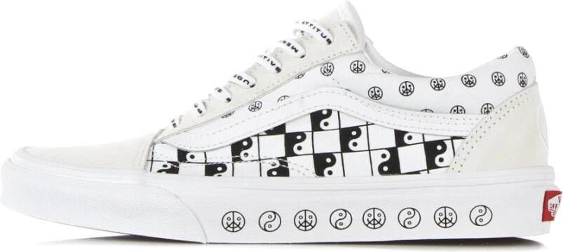 Vans Klassieke lage sneaker True White Black White Heren