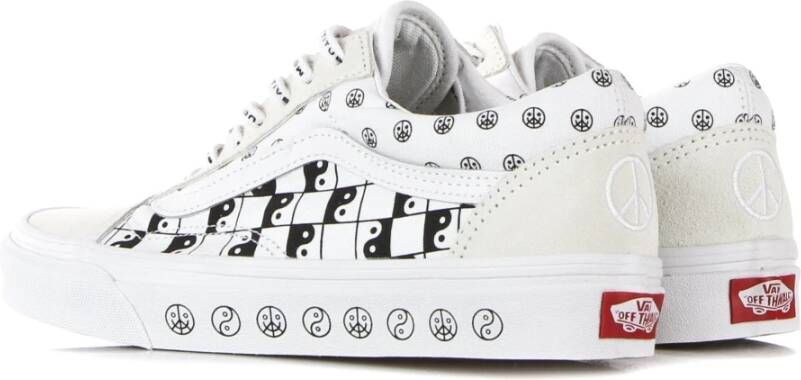 Vans Klassieke lage sneaker True White Black White Heren