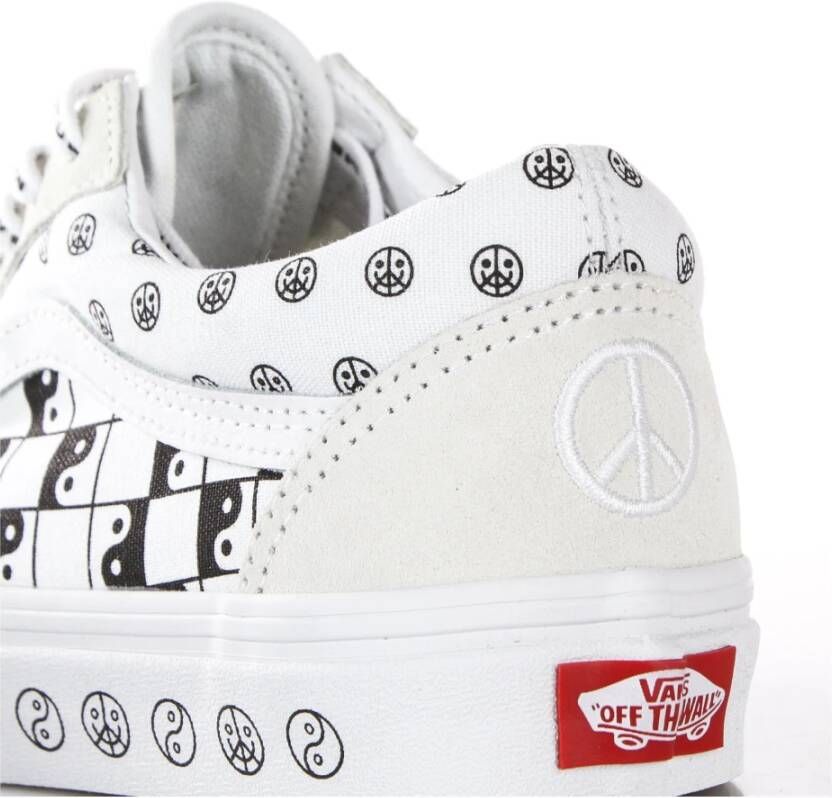 Vans Klassieke lage sneaker True White Black White Heren