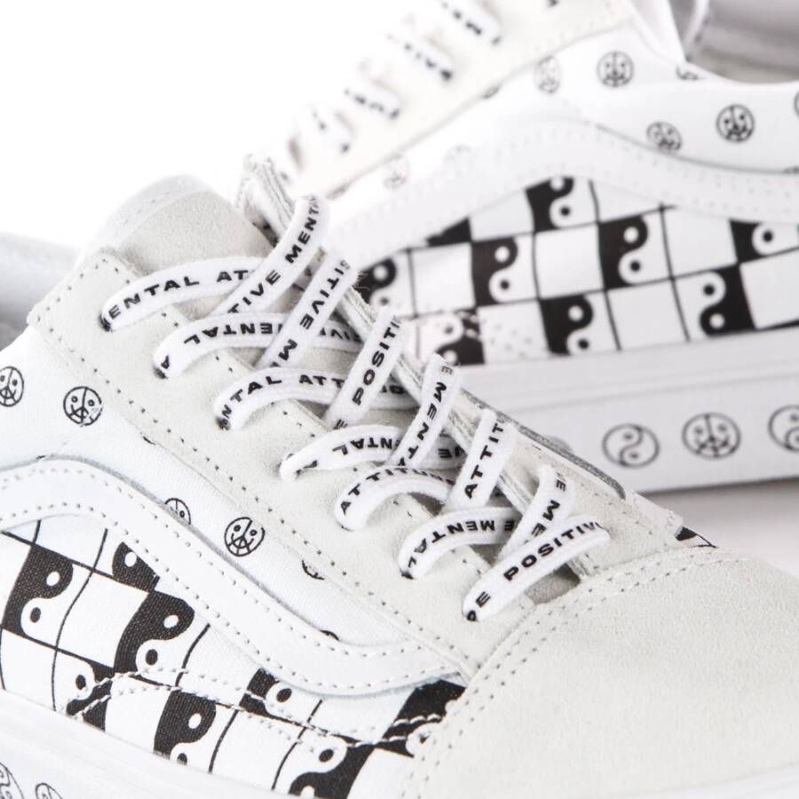 Vans Klassieke lage sneaker True White Black White Heren