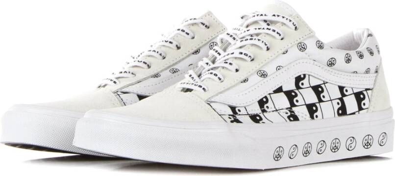 Vans Klassieke lage sneaker True White Black White Heren