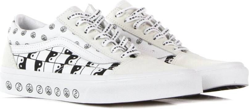 Vans Klassieke lage sneaker True White Black White Heren