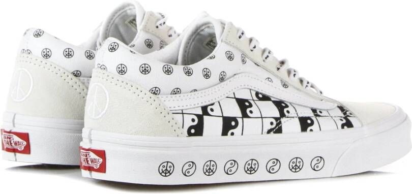 Vans Klassieke lage sneaker True White Black White Heren