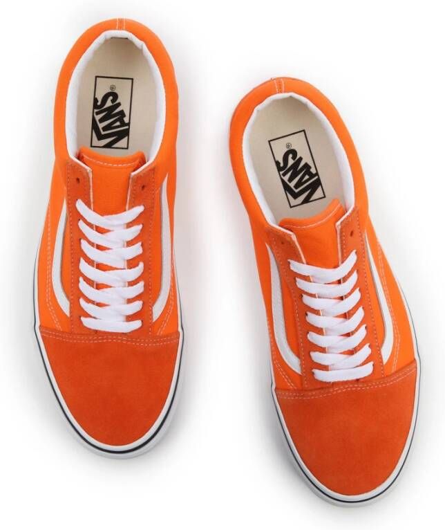 Vans Klassieke Skateboard Sneakers Orange Dames