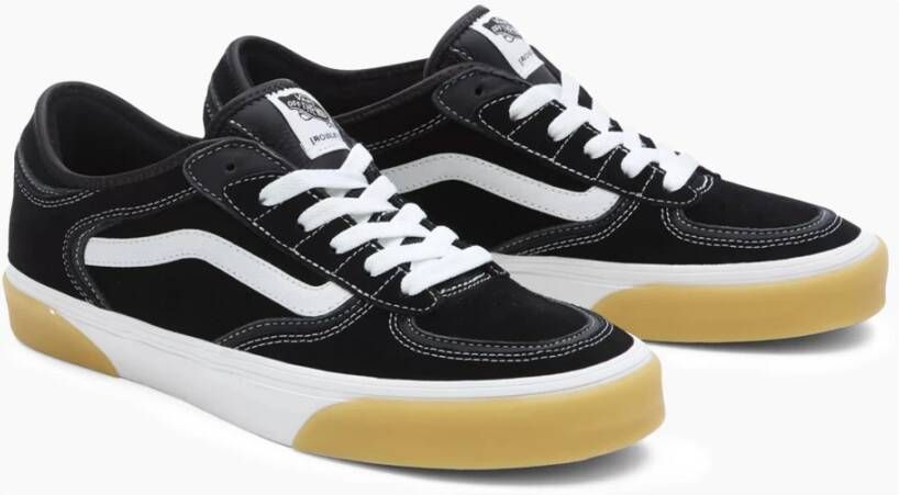 Vans Klassieke Zwarte Witte Gum Skate Schoenen Black - Foto 3