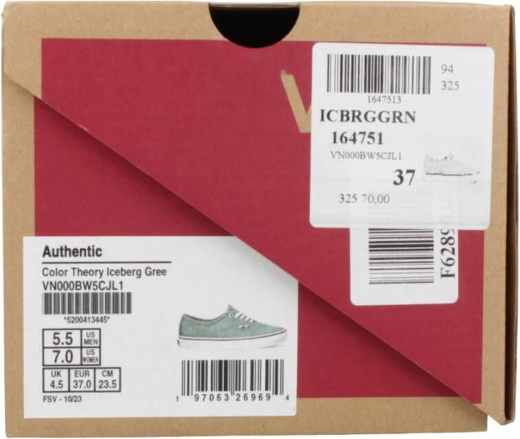 Vans Kleurtheorie Authentieke Sneakers