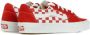 Vans Sk8-Low Heren Schoenen Red Leer Textil 5 Foot Locker - Thumbnail 6