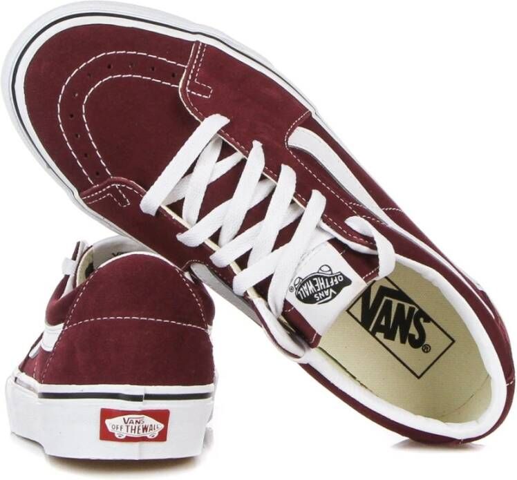 Vans Lage Sk8-low Sneaker Port Royale Wit White Heren