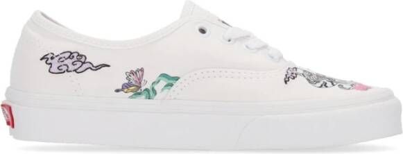 Vans Lage Top Veterschoen Sneaker White Dames