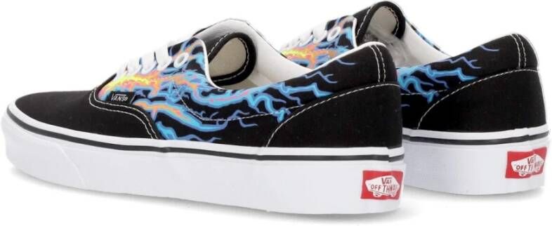 Vans Lage Vlam Sneaker Zwart Wit Black Heren