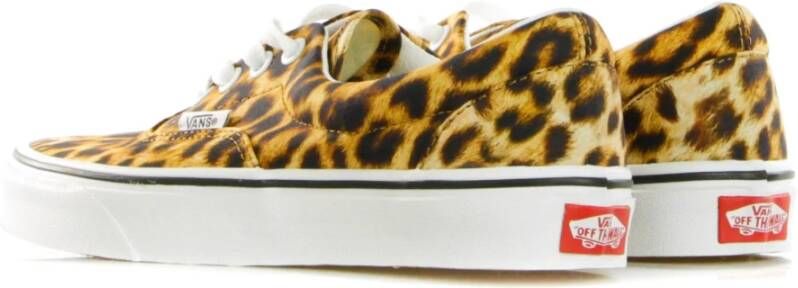 Vans Luipaardprint Lage Top Sneakers Multicolor Dames