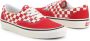Vans Metalen Oogje Stof Sneakers Rubberen Zool Red Heren - Thumbnail 2
