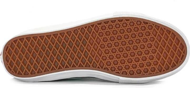 Vans Moderne Leren Ronde Neus Sneakers