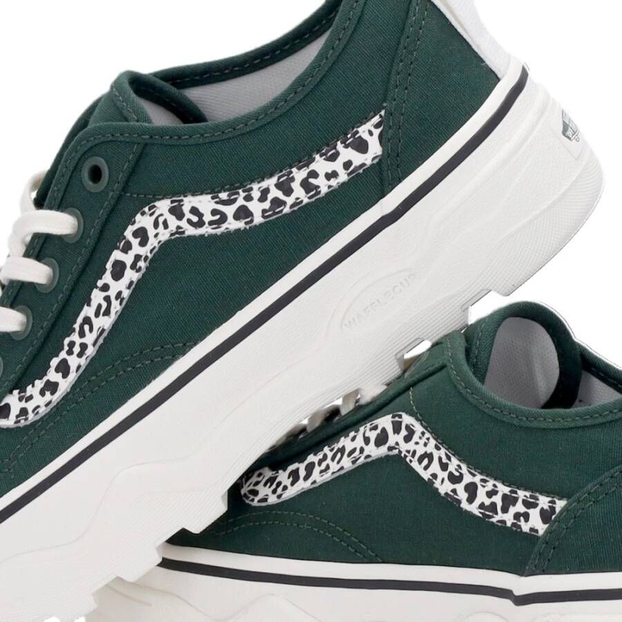 Vans Mountain View Lage Sneaker Green Dames