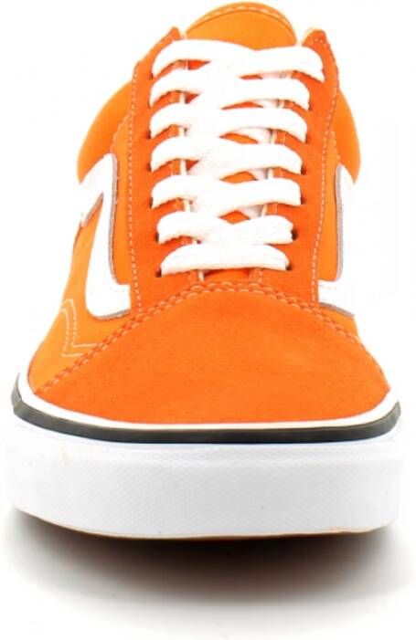 Vans Old School Lage Sneakers Orange Heren