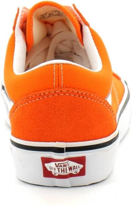 Vans Old School Lage Sneakers Orange Heren