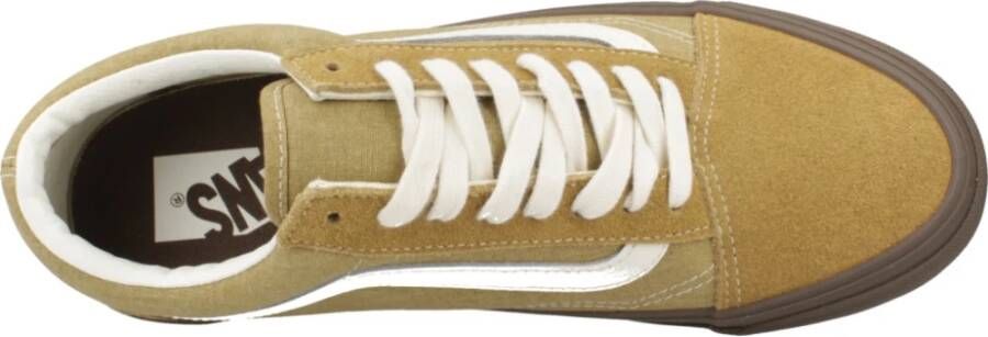 Vans Old Skool Salt Wash Sneakers Yellow Dames
