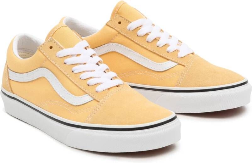 Vans Old Skool Skateboarding Sneakers Yellow Dames
