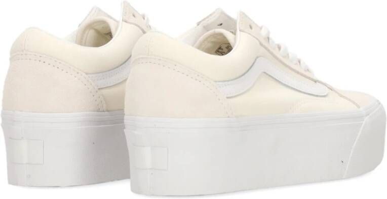 Vans Old Skool Stackform Marshmallow Sneakers Beige Dames