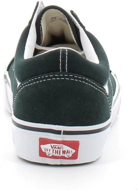 VANS Old Skool Color Theory sneakers donkergroen wit - Foto 2