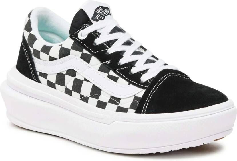 Vans Oude Skool Overt CC Geruite Sneakers Black Dames