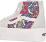 Vans Paisley Bloom Hoge Sneaker Multicolor Dames - Thumbnail 9