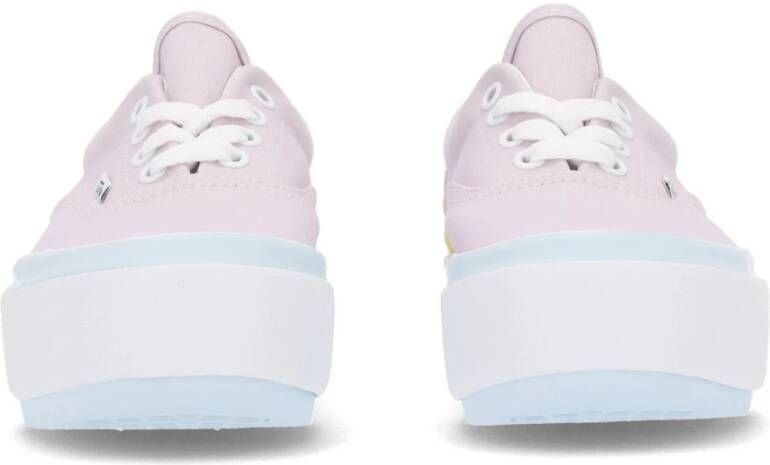 Vans Pastel Lage Platform Sneaker Multicolor Dames