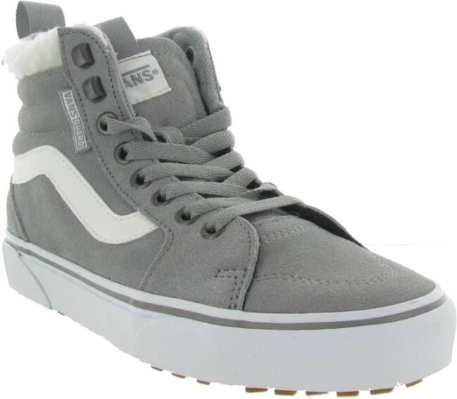 Vans Platform Dames High-Top Sneakers Gray Dames