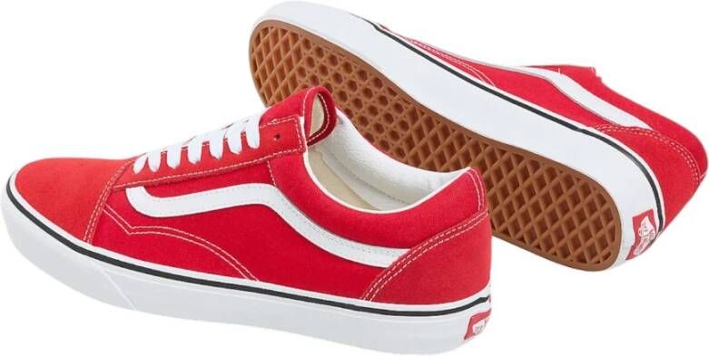 Vans Racing Red Sneakers Old Skool Stijl