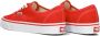 Vans Rode UA Authentic Lage Sneakers Red - Thumbnail 13