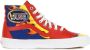 Vans Rood Blauw Hoge Sneakers Met Print Multicolor Heren - Thumbnail 2