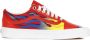 Vans Rood Blauw Lage Sneakers Met Print Multicolor Heren - Thumbnail 2
