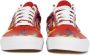Vans Rood Blauw Lage Sneakers Met Print Multicolor Heren - Thumbnail 4