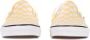 Vans Ruitpatroon Instap Lage Schoen Lijnzaad Wit Yellow - Thumbnail 8