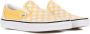 Vans Ruitpatroon Instap Lage Schoen Lijnzaad Wit Yellow - Thumbnail 9