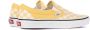 Vans Ruitpatroon Instap Lage Schoen Lijnzaad Wit Yellow - Thumbnail 10