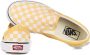 Vans Ruitpatroon Instap Lage Schoen Lijnzaad Wit Yellow - Thumbnail 14