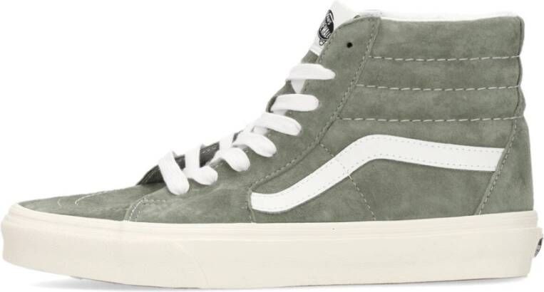 Vans Schaduw Hoge Top Varkenssuède Schoenen Green Heren