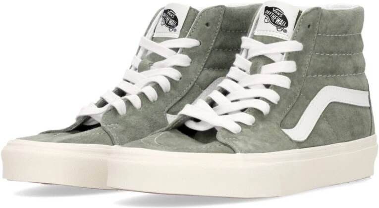 Vans Schaduw Hoge Top Varkenssuède Schoenen Green Heren
