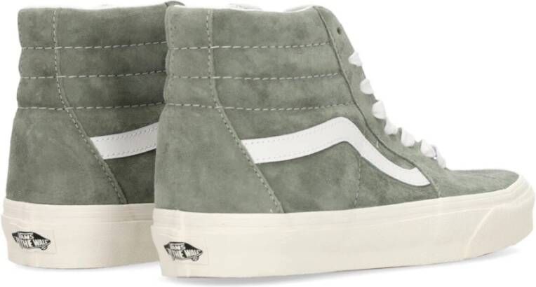 Vans Schaduw Hoge Top Varkenssuède Schoenen Green Heren