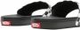 Vans Ruit Slide-on Pantoffels True Wit Zwart Black Heren - Thumbnail 7