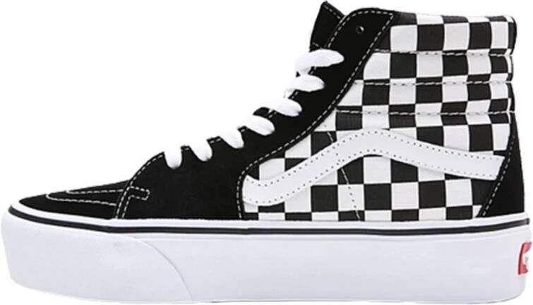 Vans SK8-HI-platform 2.0 sneakers Zwart Dames